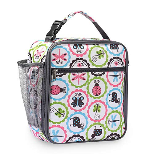 Back to School! New Insulated Recycled Lunch Bag Picnic Bag